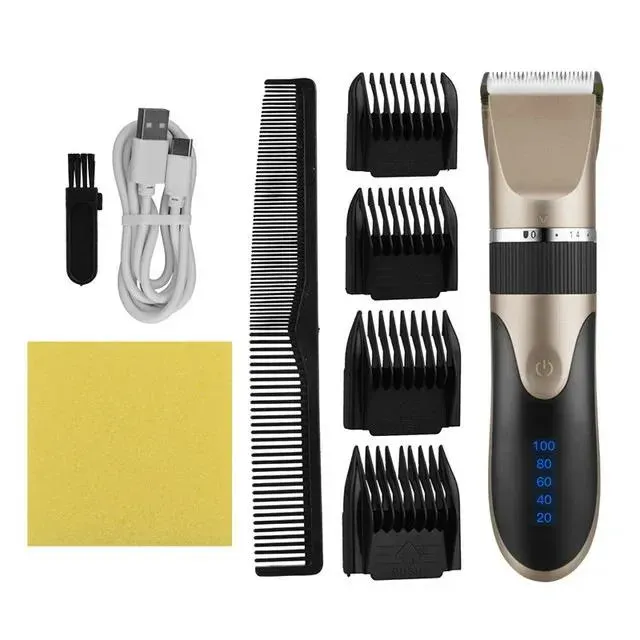 Trimmer Electric Hair Clipper for Men Barber Professional Hair Cutting Hine Wireless Low Noise Hair Beard Trimmer Hair Cutter Razor