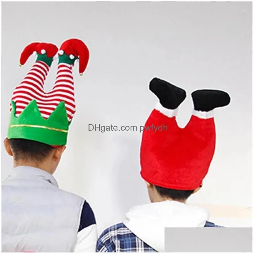 party hats christmas hat funny novelty santa crazy pants