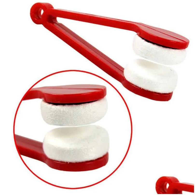 Cleaning Brushes 1-4Pcs/Set Portable Mtifunctional Glasses Cleaning Rub Eyeglass Sunglasses Spectacles Microfiber Cleaner Clean Brushe Dhjkf