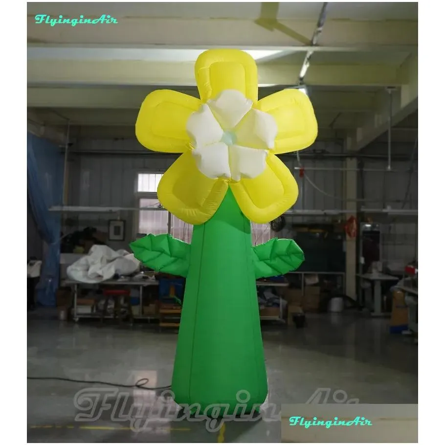Decorative Flowers & Wreaths Wreaths Customized Mticolor Flower Inflatable Sunflower For Event/Stage Decoration Drop Delivery Home Gar Ot8Qg