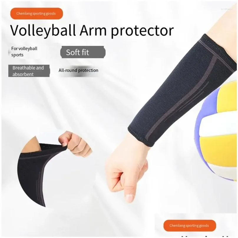 Elbow & Knee Pads Knee Pads Volleyball Arm Sleeve Gloves Forearm Compression Test Training Basketball Wrist Support Brace Protector Dr Ot6Ki