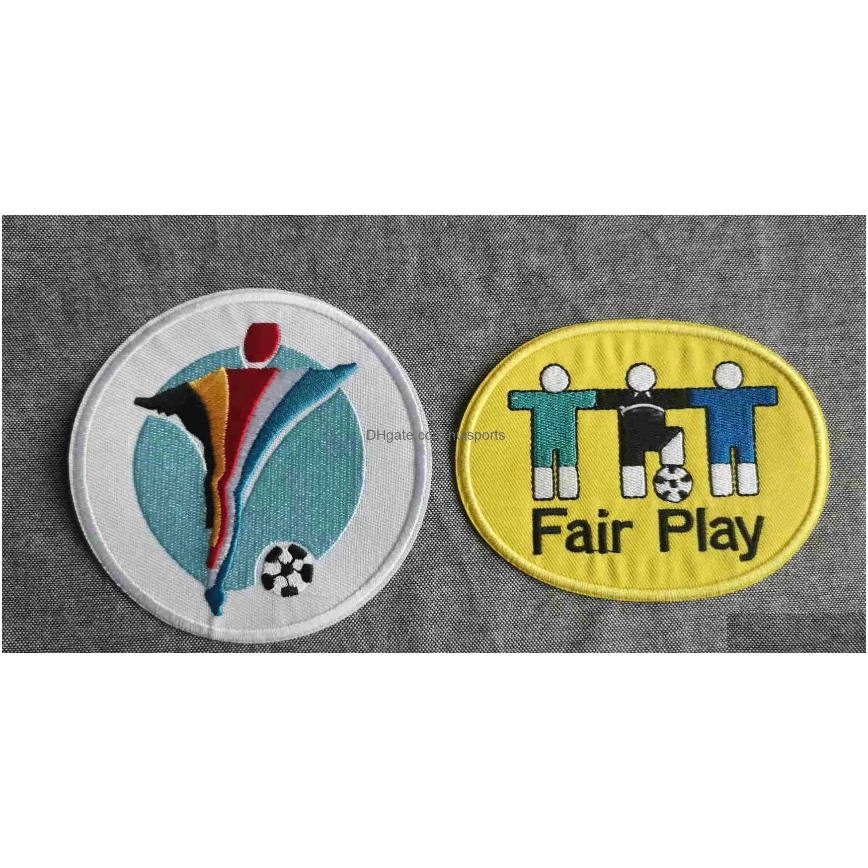 souvenirs retro european 1996 200 2004 euro football printes badges soccer stamping badges
