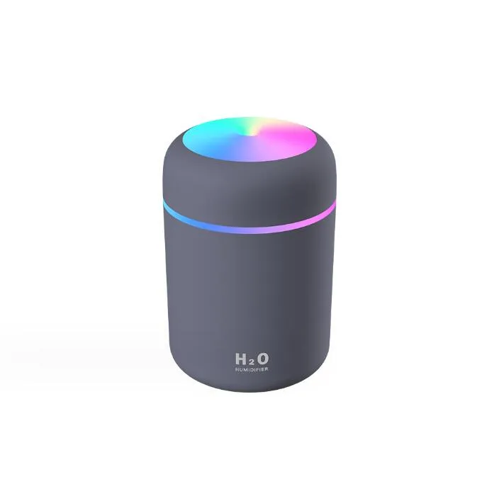 300ml air humidifier usb ultrasonic aroma essential oil diffuser romantic soft light humidifier mini cool mist maker purifier