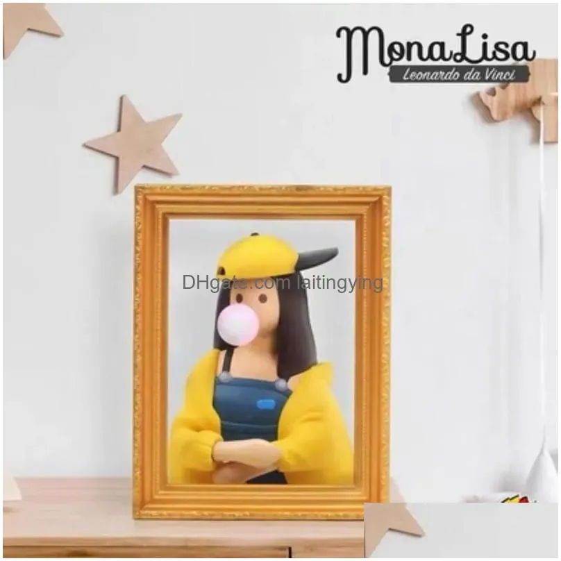  stock genuine zcwo mona lisas daily 400% monalisa cute fashion gift home decoration26cm