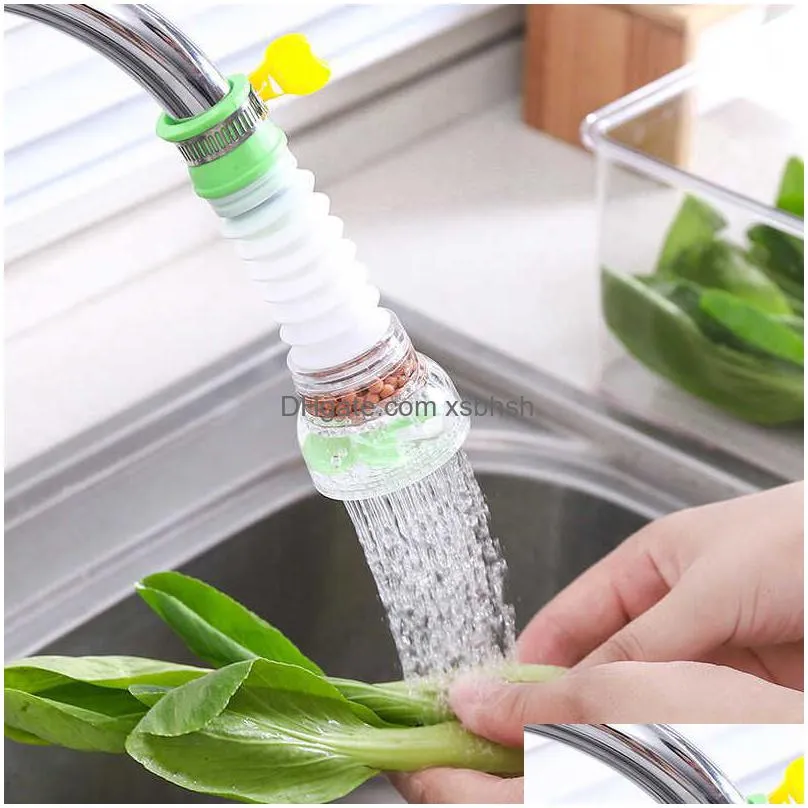  adjustable kitchen faucet extender water saving splash-proof kitchen gadgets booster water tap extension filter accessories