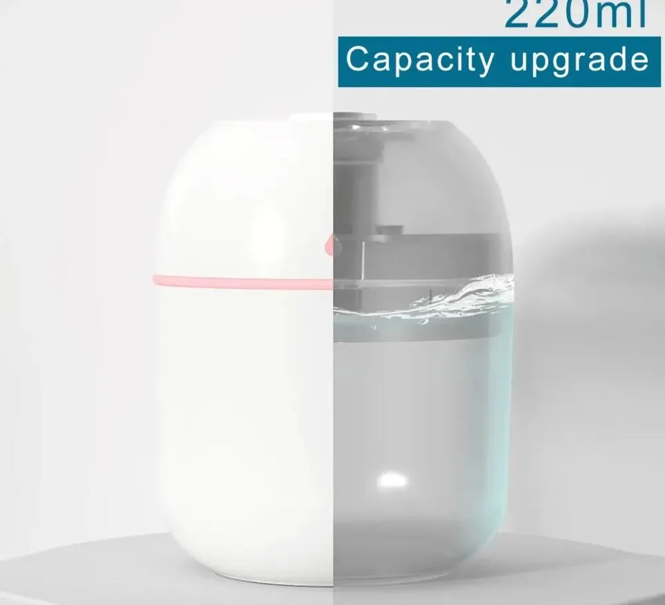 mini portable water drop air humidifier usb desktop indoor silent air atomizer humidifier
