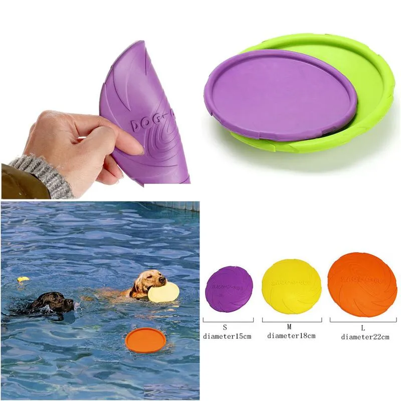 Cat Toys 1 Pc Interactive Dog Chew Toys Resistance Bite Soft Rubber Puppy Pet Toy For Dogs Training Products Flying Drop Delivery Home Dhtmi