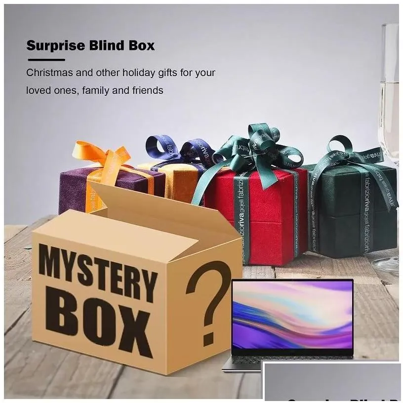 Headphones Earphones Digital Electronic Lucky Mystery Boxes Toys Gifts There Is A Chance To Open Cameras Drones Gamepads Earphone