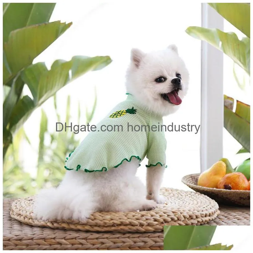 french luxury designer pet dog apparel fungus curled bottoming shirt teddy cat two legs wear for middle small dogs clothes