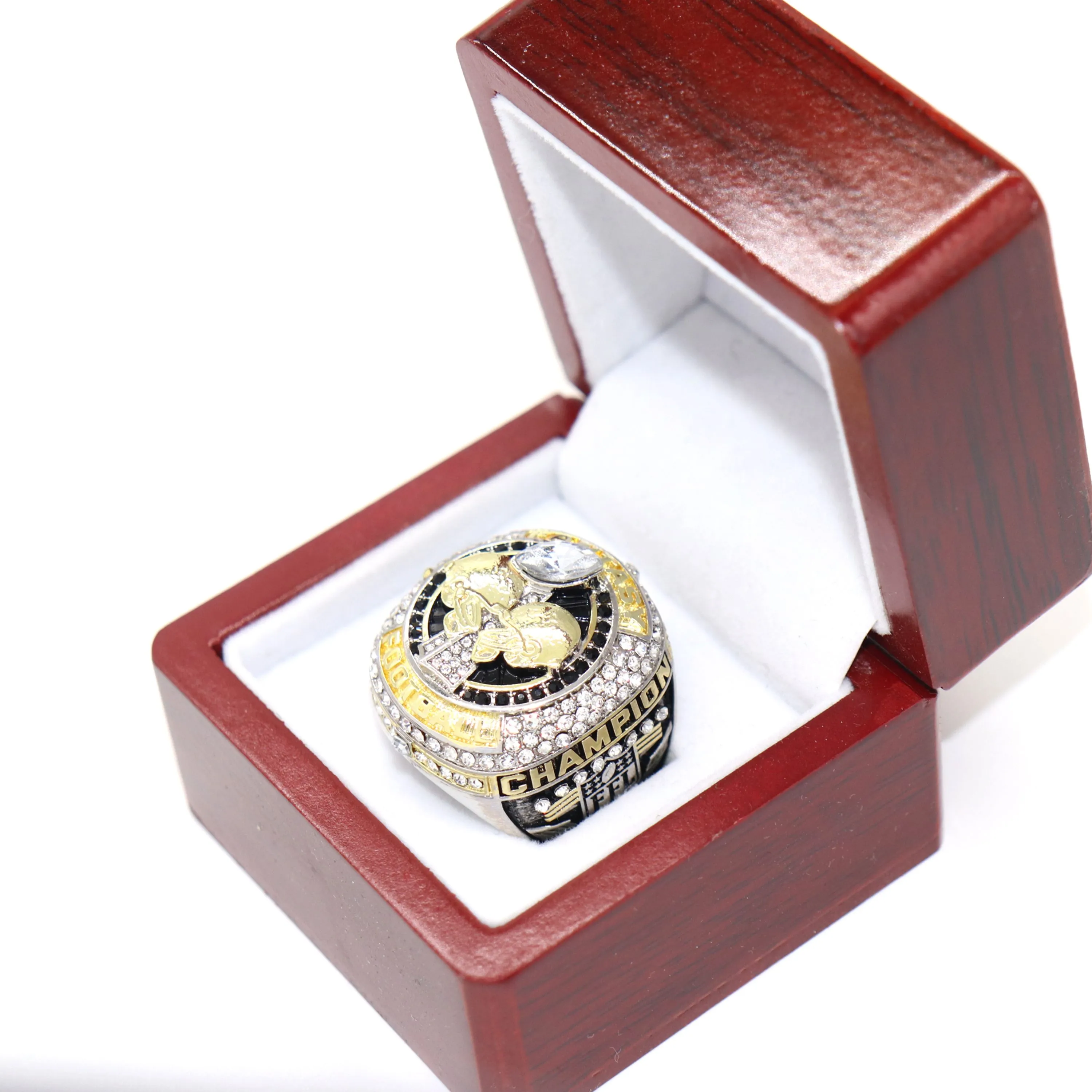 hot sales 2023 Gold and sliver fantasy football championship rings full size 8-14