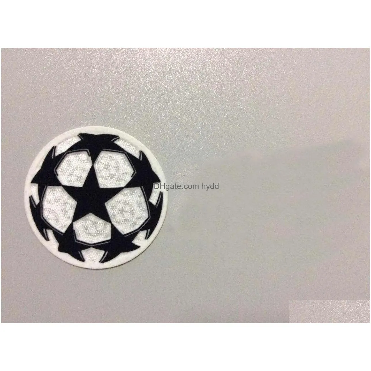  champions ball add respect football printes badges soccer stamping pattern