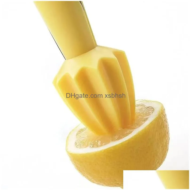 3 in 1 lemon squeezer manual lime zester grater citrus reamer kitchen gadgets