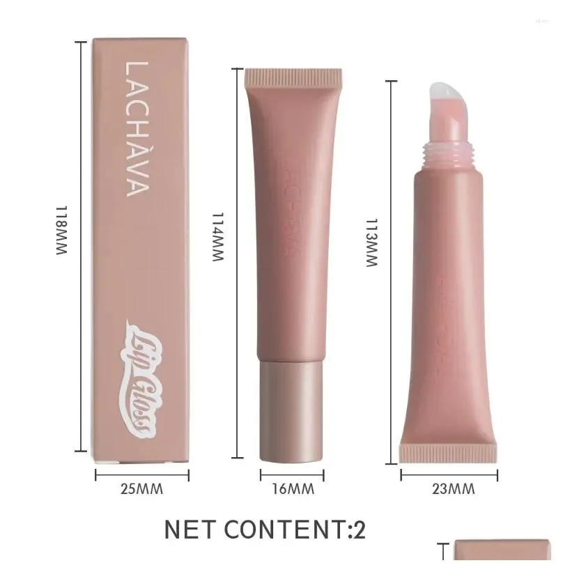 Lip Gloss Mirror Liquid Lacquer Honey Moisturizes And Diminishes Lines Pearly Light Fine Sparkling Glaze Lipstick