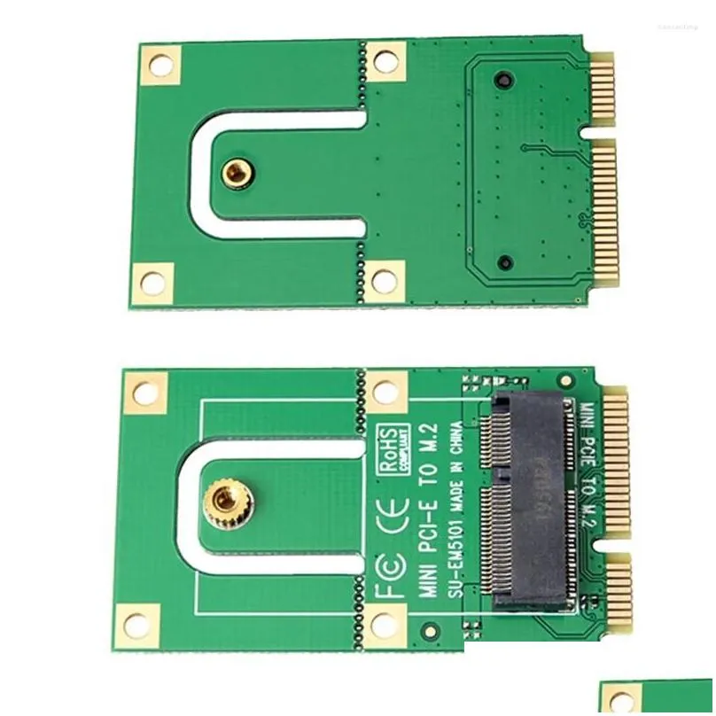 Computer Cables NGFF To Mini PCI-E M2 Adapter Converter Expansion Card Key E Interface For Wireless Bluetooth WiFi Module