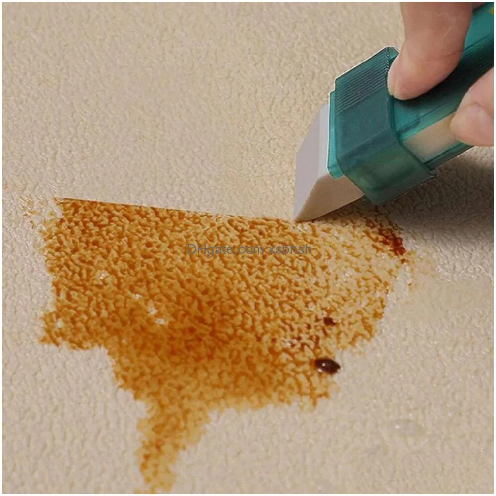  resuable stain remover rubber eraser kitchen faucet limescale eraser bathroom glass stain rust remover cleaning supplies