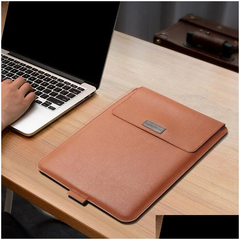 Laptop Sleeve Case Bag For Macbook Air 11 12 13 Pro 15 Handbag 133quot154quot 156quot inch Notebook Cover Dell HP  1657720