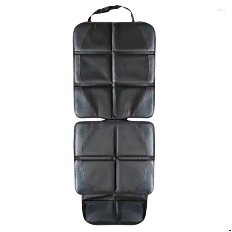 Car Seat Covers Waterproof Fit For Protector Non-Slip Child Safety Mat Cushion Storage Pock 1pcs