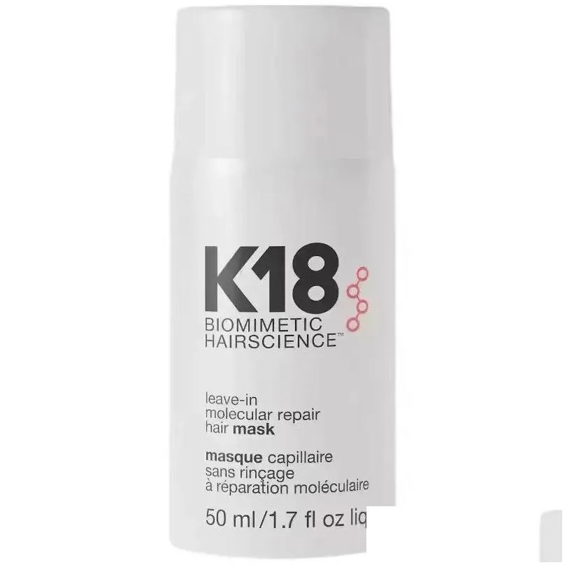 K18 Leave-In K18 Molecular Repair K18 Repair Hair Mask To Damage From Bleach Leave-in Repair 50ML