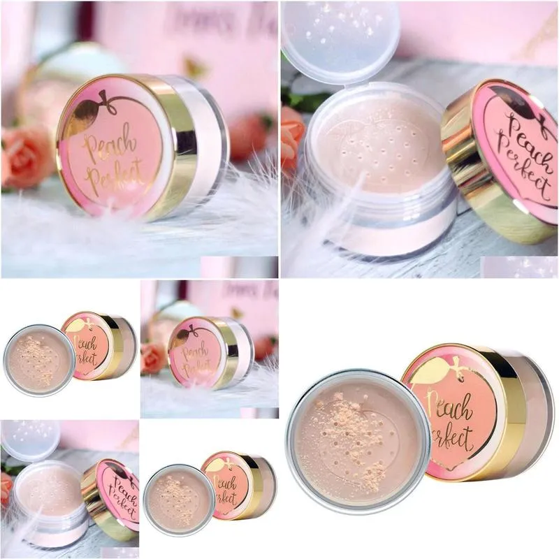 EPACK Loose Powder With Peach Scent, Powder That Makes The Skin Smoother