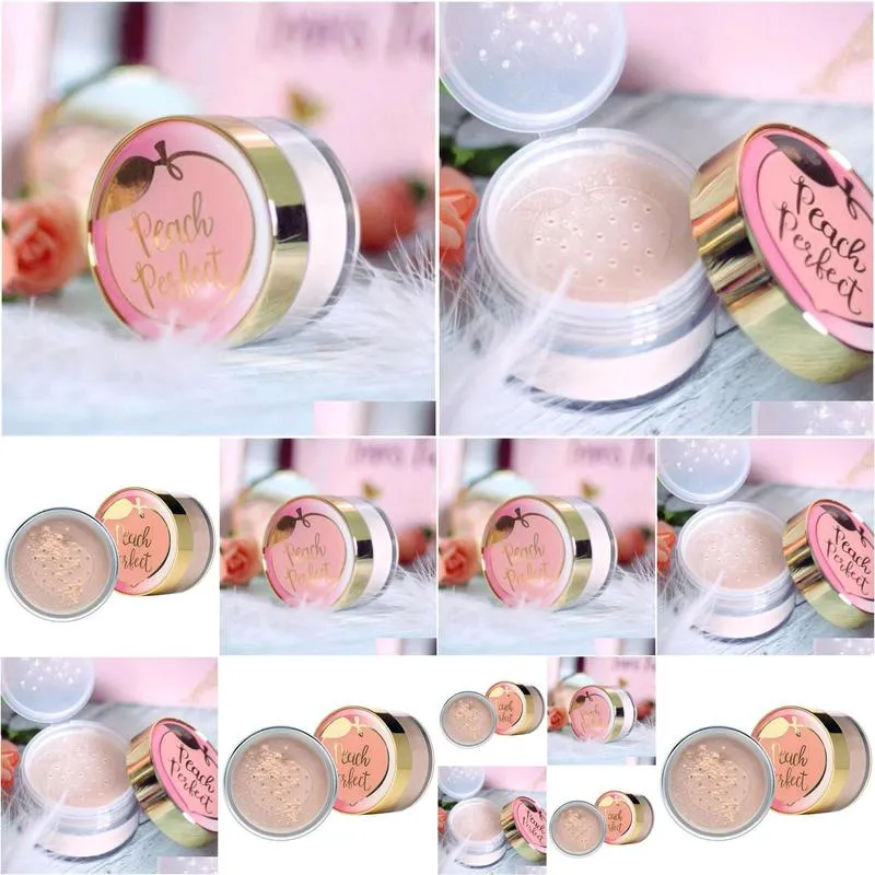 EPACK Loose Powder With Peach Scent, Powder That Makes The Skin Smoother