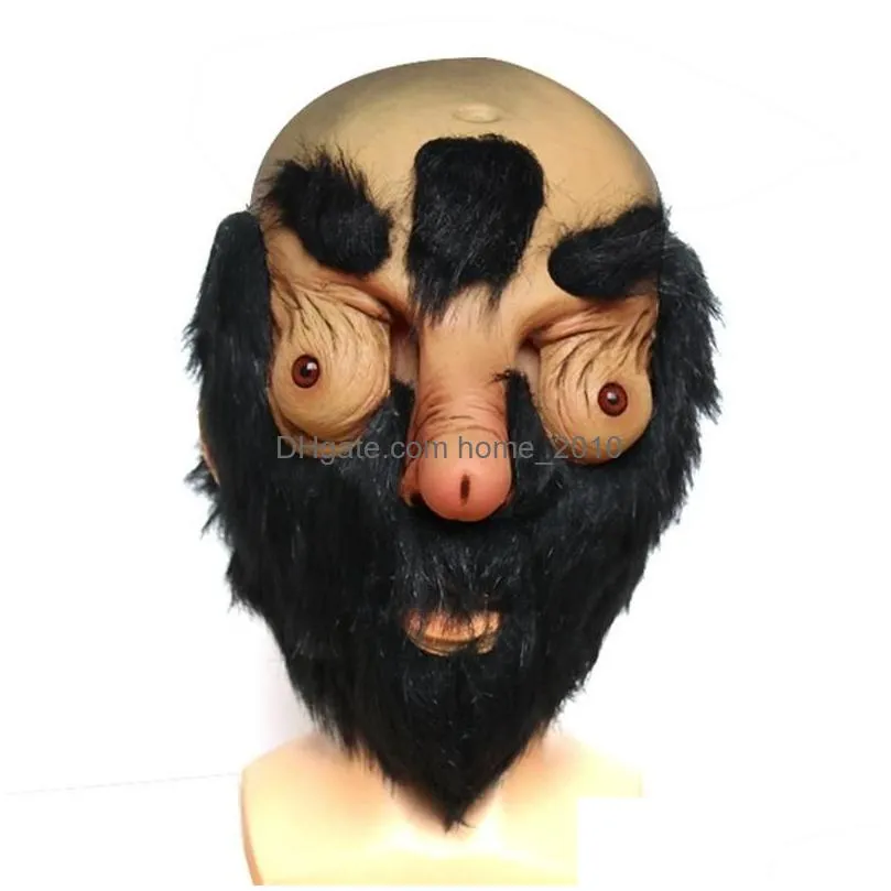 party masks halloween horror mask cosplay face scary masque masquerade latex horrible ghastly monster props 20217403936