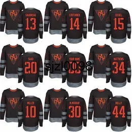 Sj98 North America 2016 World Cup of Hockey Jersey 13 Johnny Gaudreau 14 Sean Couturier 15 Jack Eichel 20 Saad Custom Hockey Jerseys