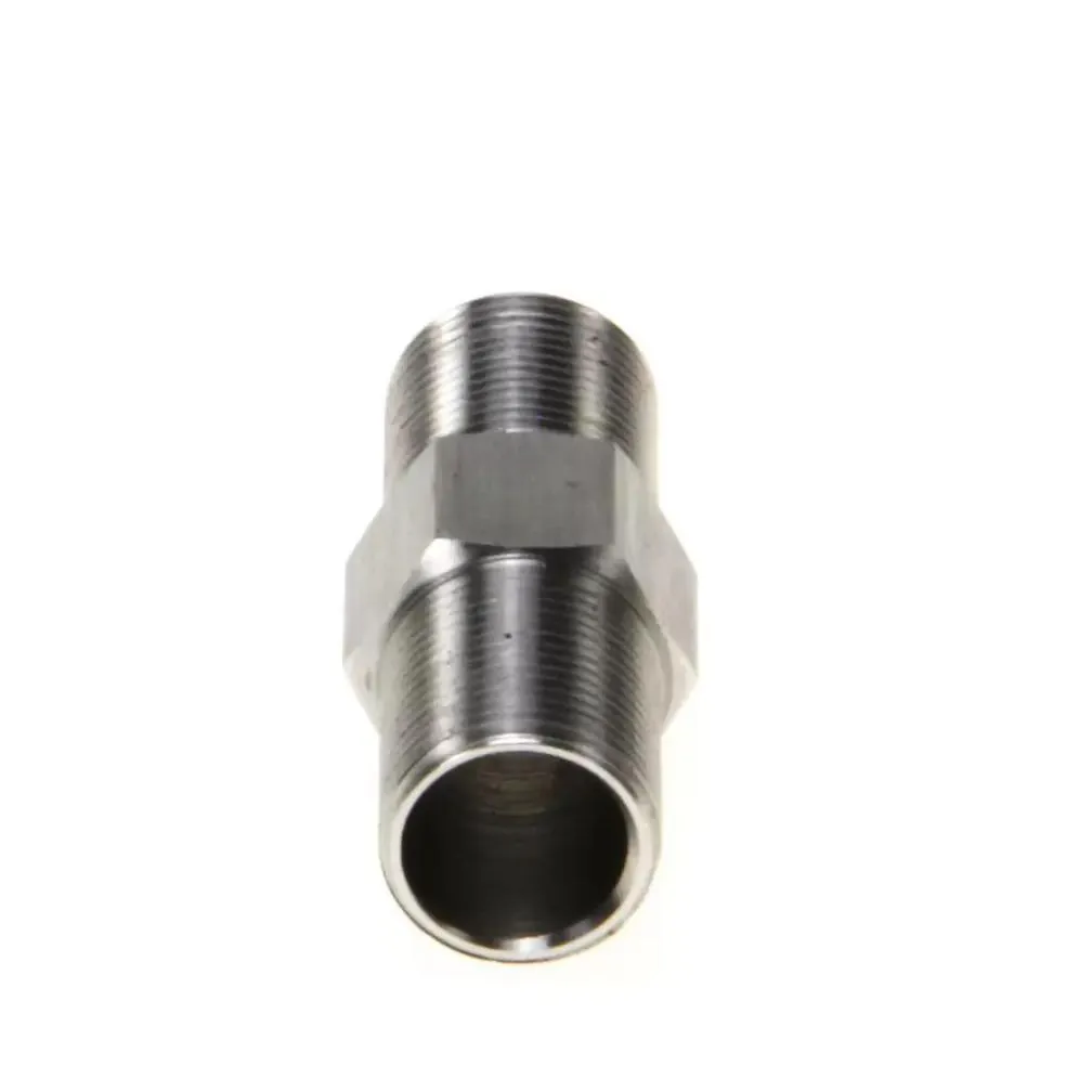 1/2-28 Male to Male Stainless Steel Filter Thread Connector for Napa 4003 Wix 24003 SS Solvent Trap End Cap Extension Adapter