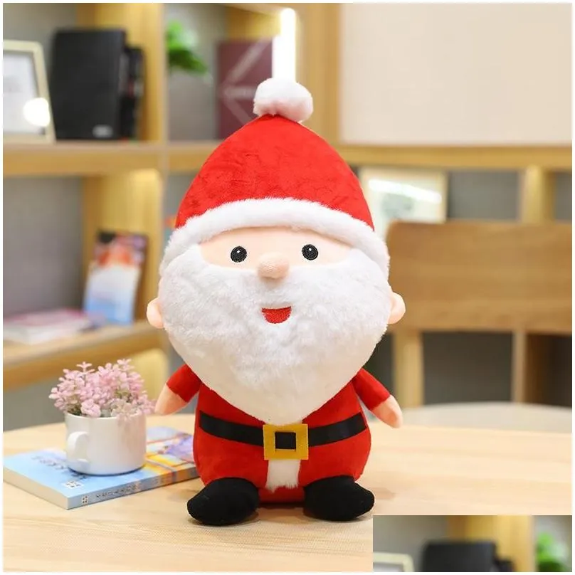 Stuffed Animals Wholesale 23cm Christmas Plush Doll Soft Plush Animal Plushs Dolls Gifts for Kids Birthday Gift