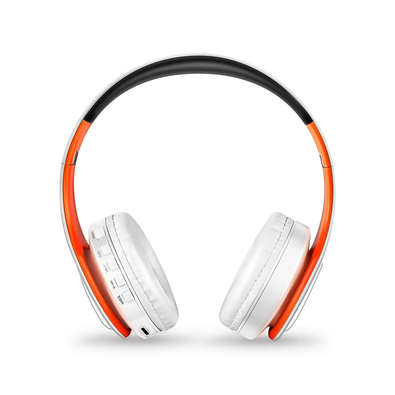 2021 bluetooth headphones mp3 headsets wear game music mobile headsets can be inserted card multi-color