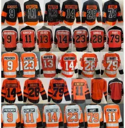 Jersey Jersey Reverse Retro Hockey````Jersey 28 Claude Giroux 9 Ivan Provorov 11 Travis Konecny 13 Kevin Hayes 14 Sean Couturier 23 Oskar