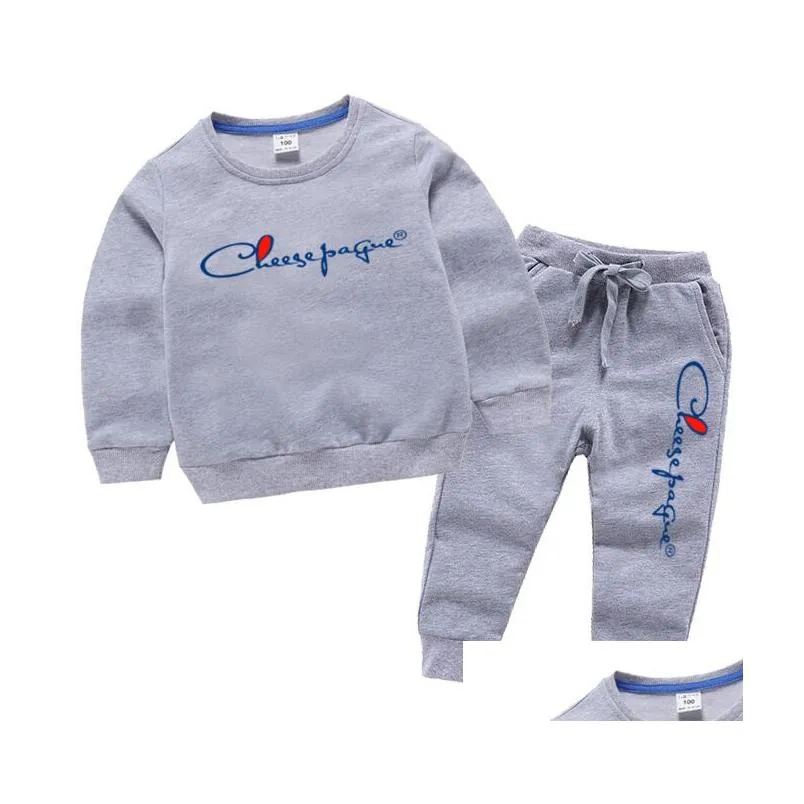 Clothing Sets Child Tracksuit Boys Clothing Kids Hoodie Sweatpants Jogging Suit Fashion Casual wild Baby