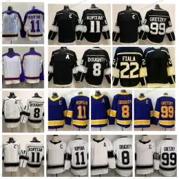 Custom men youth women Los``Angele23 Reverse Retro Purple 11 Anze Kopitar Hockey Jerseys 8 Drew Doughty 22 Kevin Fiala 99 Wayne