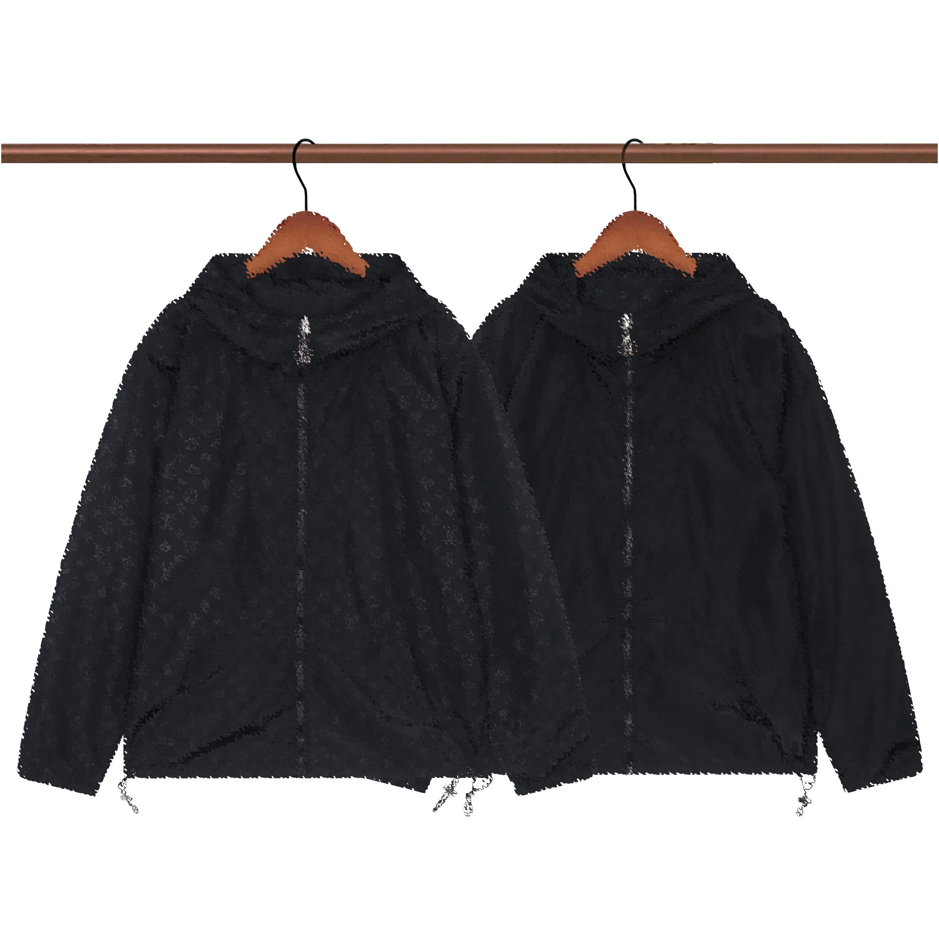 2023 High quality Double sided wearable Designer Jacket Coat Winter Autumn Slim Outerwear Stylist Men Women Windbreaker Zipper Hoodies Coats
