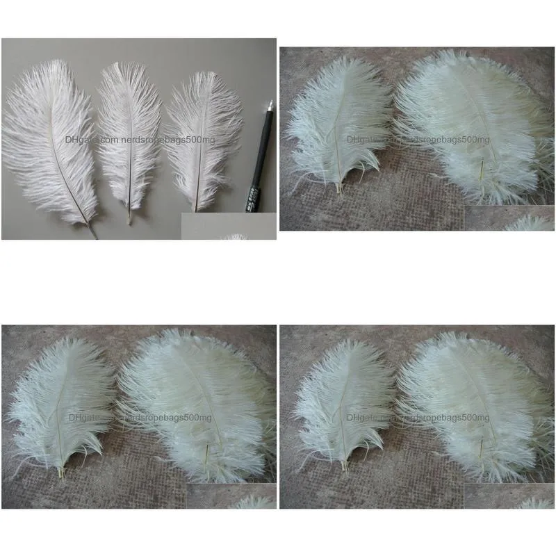 Party Decoration Whole 200Pcslot 89Inch White Ostrich Feather Plumewedding Centerpieces Home Decoraction Party Event Supply3313560 Dro Othuz