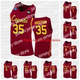 Loyola Ramblers NCAA 2021 March Madness Sweet 16 Home Jersey 0 Paxson Wojcik 1 Lucas Williamson 2 Jake