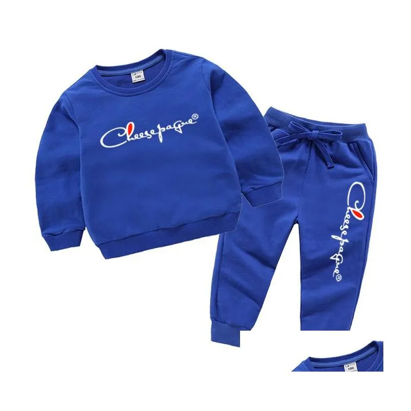 Clothing Sets Child Tracksuit Boys Clothing Kids Hoodie Sweatpants Jogging Suit Fashion Casual wild Baby