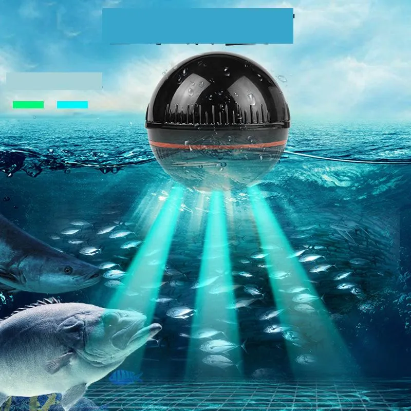 erchang wireless fish finder mobile phone bluetooth smart sonar fish detector underwater visual hd fishing artifact