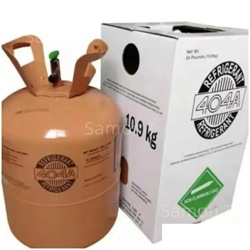 wholesale wholesale Refrigerators Freezers Freon Steel Cylinder Packaging R134a Tank Refrigerant For Air Conditioners Drop Delivery Home Garden A