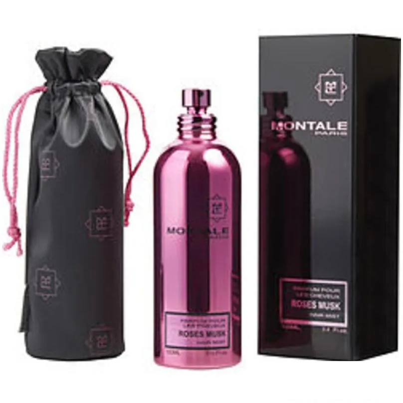 KMontale Rose Musk Women`s Perfume PARFUM Queen Rose Musk Petal Night Candy Essence 100ml