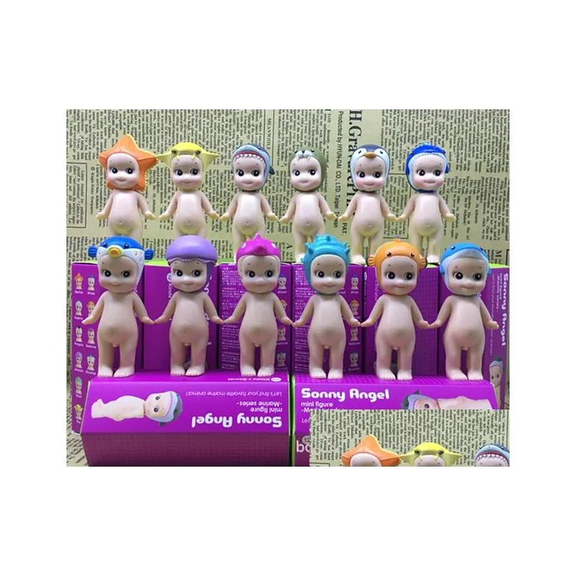 Other Toys Funny Toy 12Pcs Lot Cute Laduree Mini Figure One Assorted Collectible Kewpie Doll Baby Toys Pvc Drop Delivery Toys Gifts Dhpmd