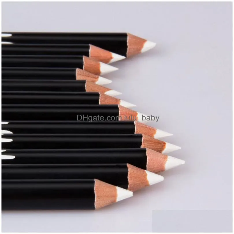 12 pcs/set white eyeliner pencil lot menow eye makeup waterproof long lasting eye liner lip pencils cosmetic