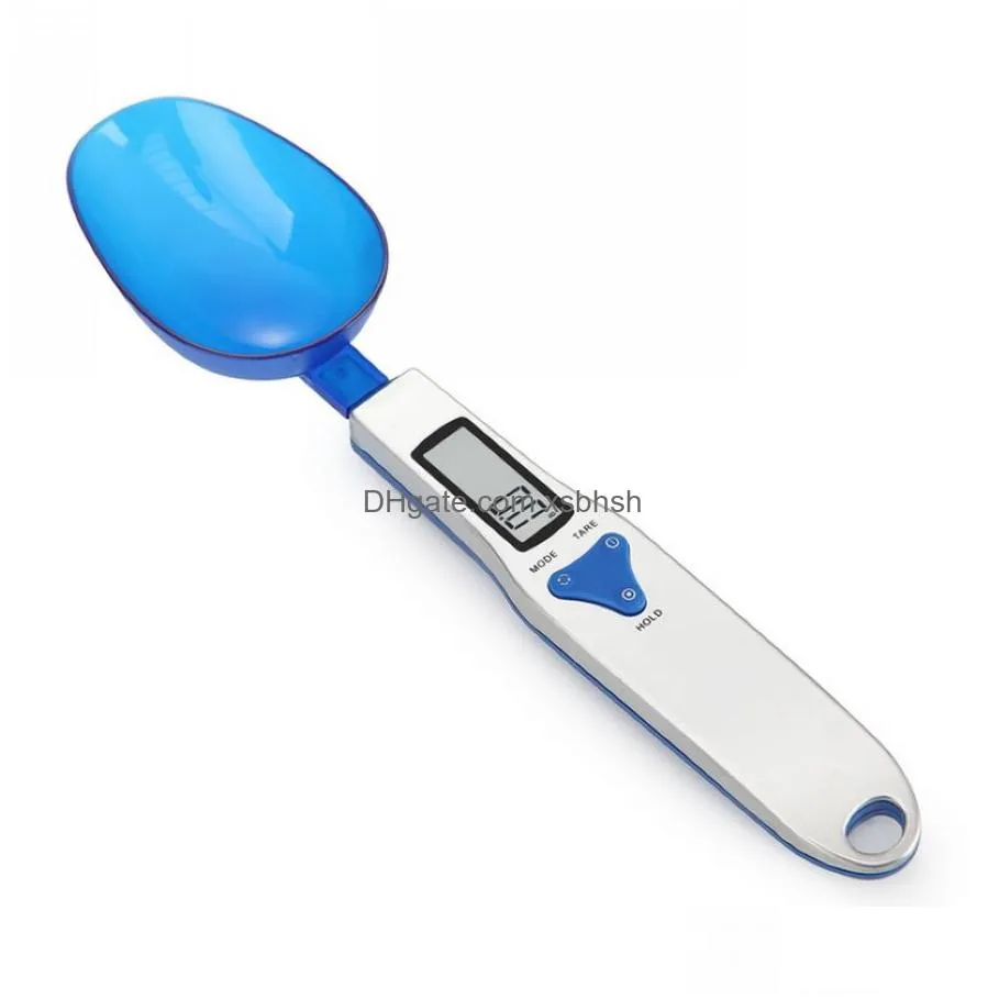 100set high quality 3pcs/set kitchen measuring spoon electronic digital spoon scale 300/0.1g kitchen scales spoons set
