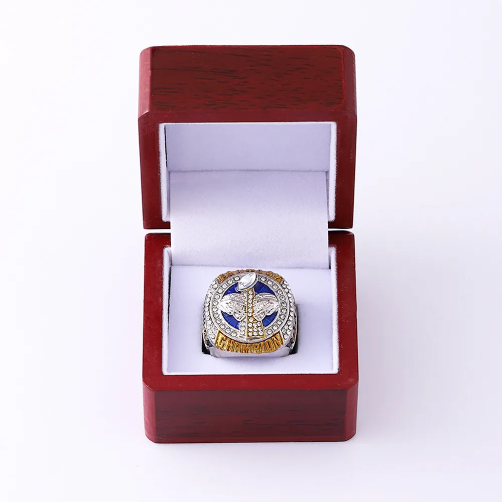 2022ffl fantasy football championship ring with gift box popular mens rings in europe and america