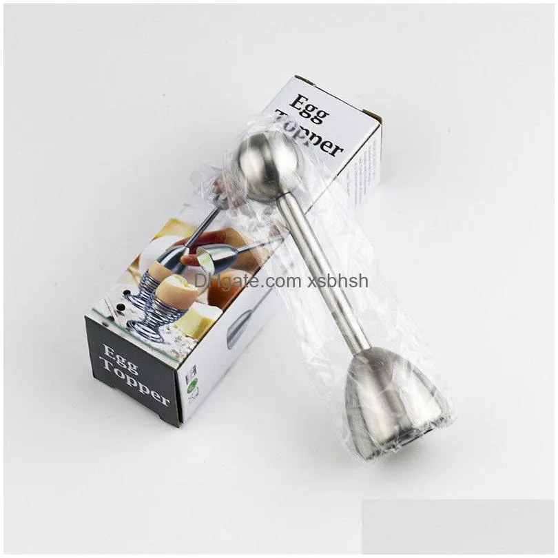 100pcs special stainless steel egg opener 304 stainless steel eggshell topper cutter accessories cooking tool