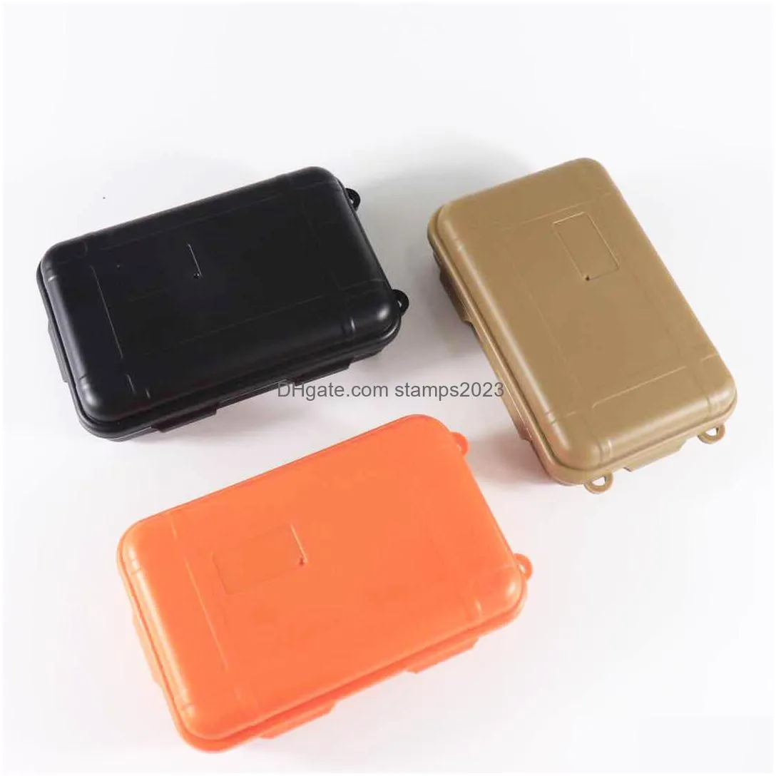 Accessories Pp Shockproof Dustproof Tool Box For Glass Nector Collector Sets Tobacco Bag Set Outdoor Wild Survival Kit Drop Delivery H Dhbgu