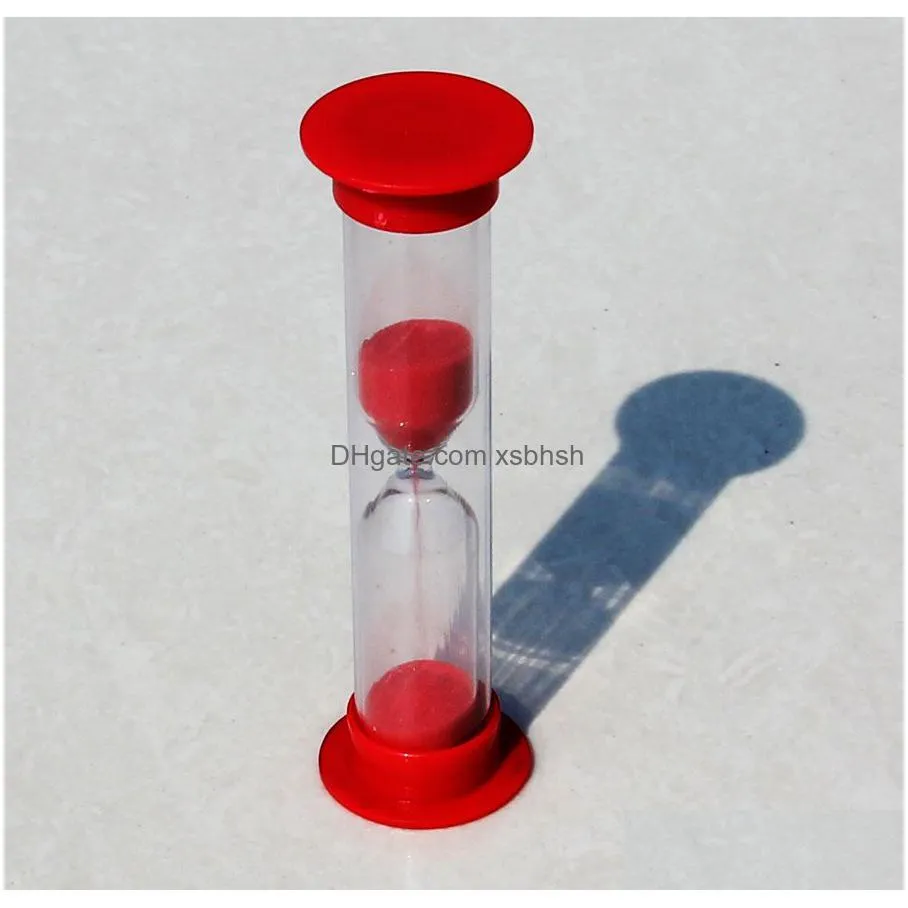 wholesale mini sandglass hourglass sand clock timer 120 seconds 2 minute glass tube timing cooking games exercising kitchen gadget