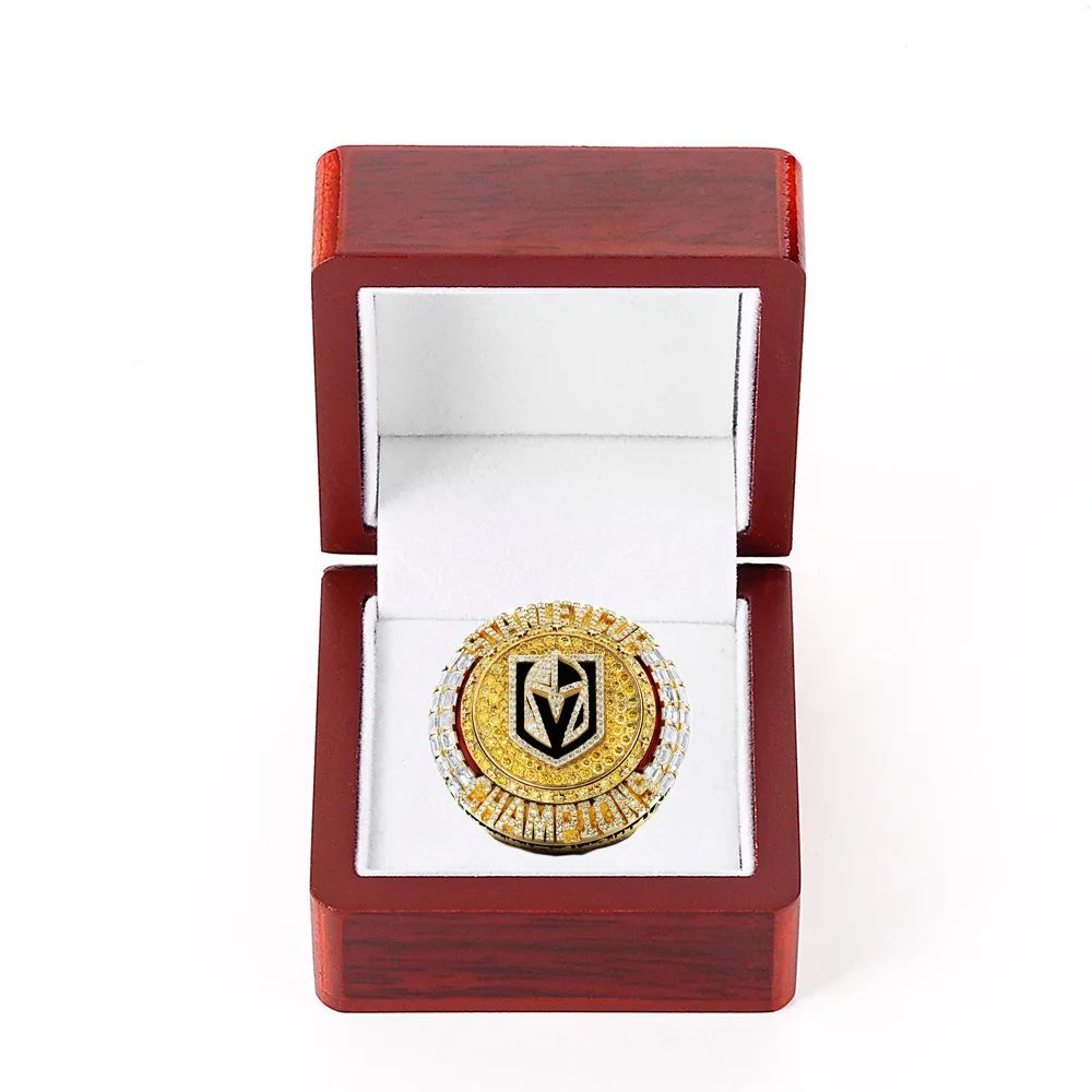 2023 north american ice hockey vegas golden knights championship ring european and american alloy big ring