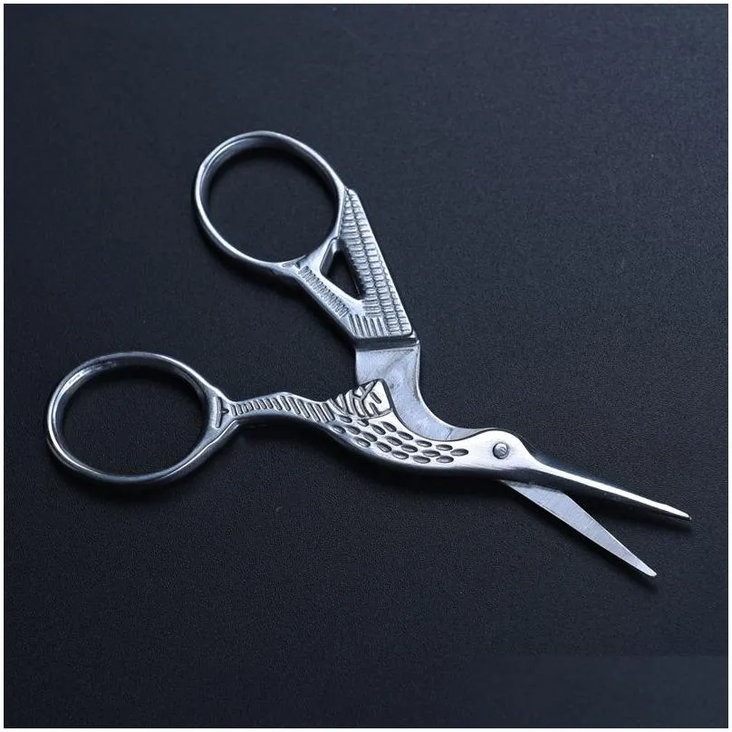 silver stork sewing scissors trimming dressmaking shears cross-stitch carbon steel tailor scissor sewing embroidery 