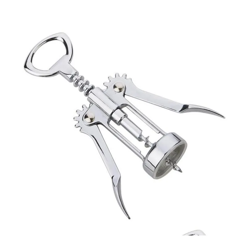 professional pressure corkscrew red wine opener bar accessories champagne grape stainless steel wine bottle opener sn2119