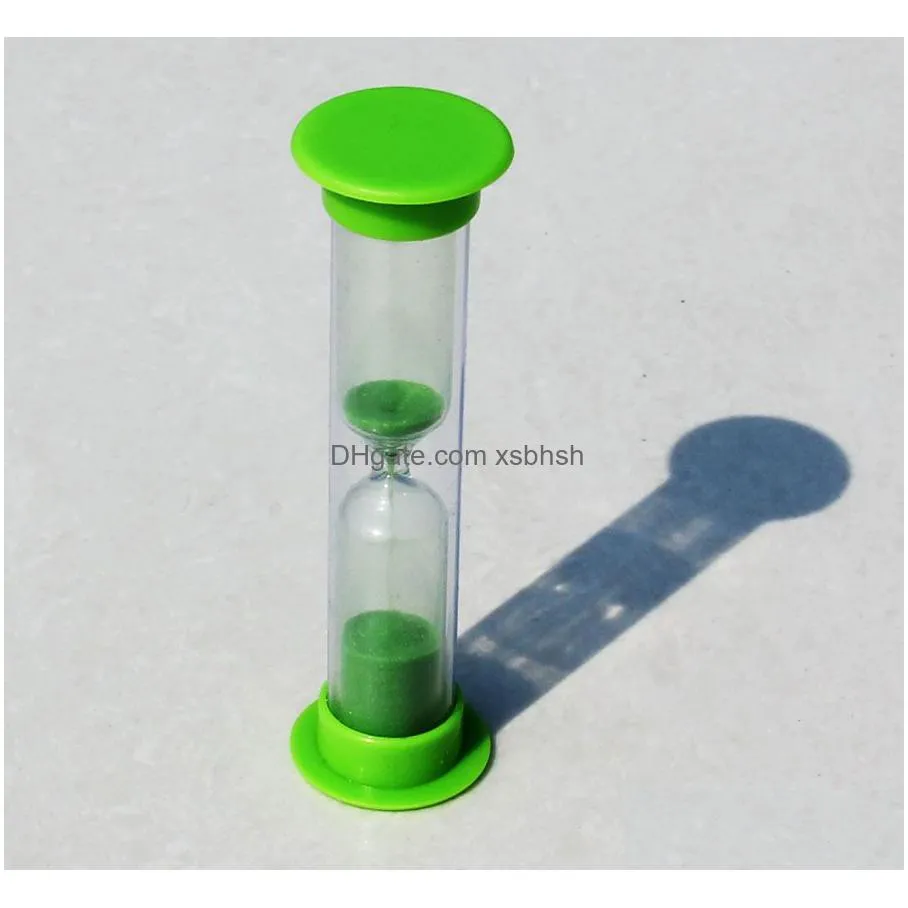 wholesale mini sandglass hourglass sand clock timer 120 seconds 2 minute glass tube timing cooking games exercising kitchen gadget